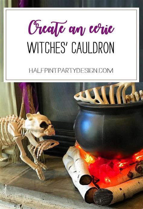 Witch cauldron on a budget